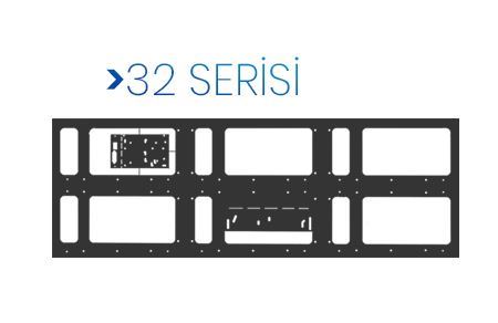 32CM Yükseklik P10 Kırmızı Kayan Yazı